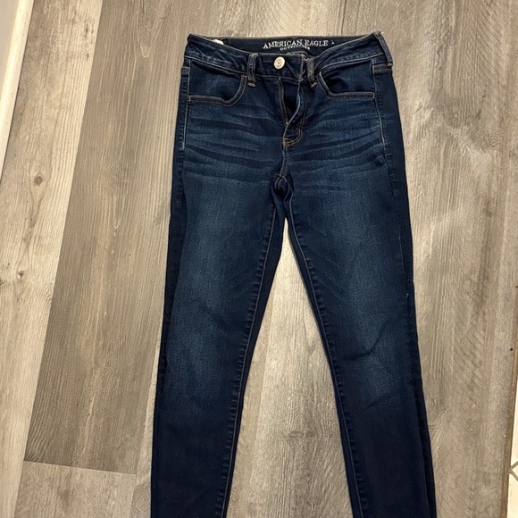American Eagle Outfitters Denim - American Eagle Outfitters Women's Deep Indigo Skinny Jeans